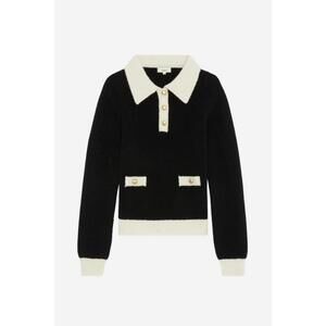 NEW SUNCOO women's pacival sweater in noir